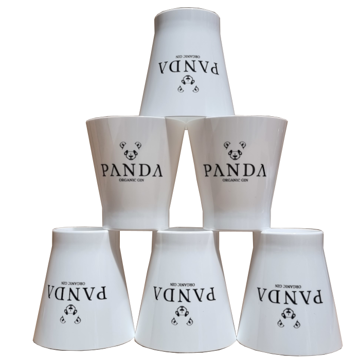 6 verres panda