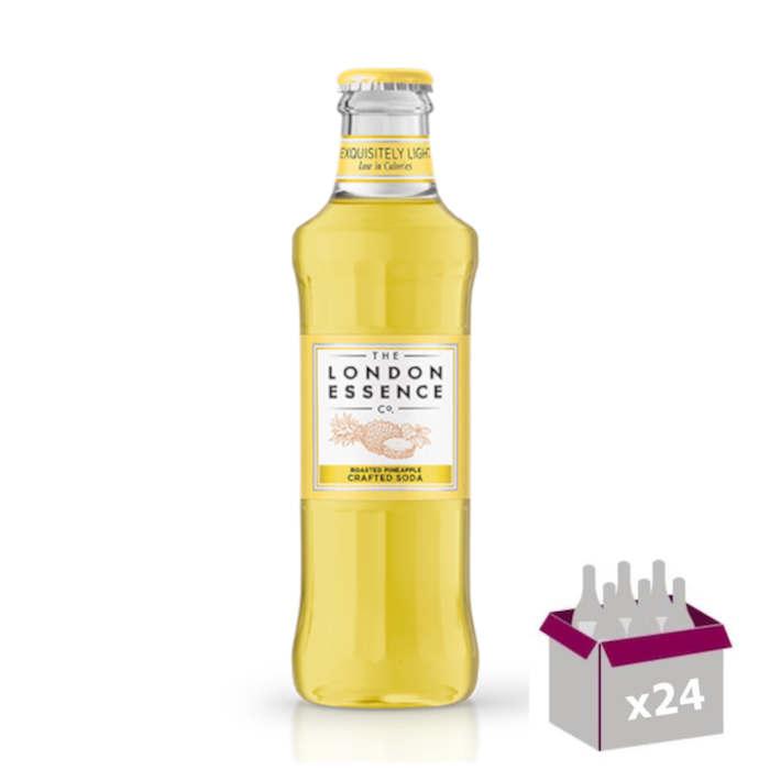ROASTED PINEAPPLE CRAFTED SODA - London Essence - 20cl x24