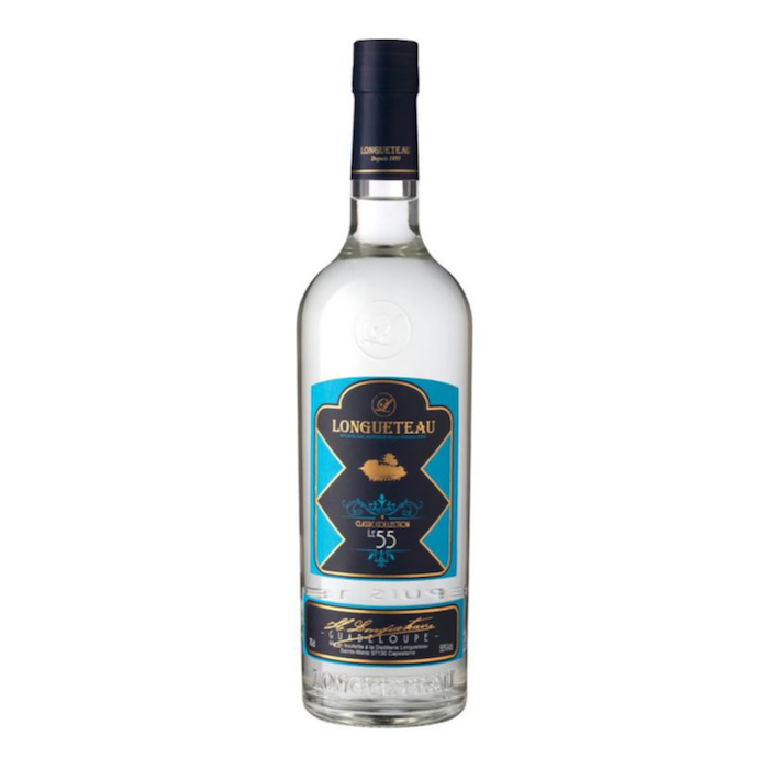 Rhum blanc Longueteau - Cuvée classique - 55°- 70cl