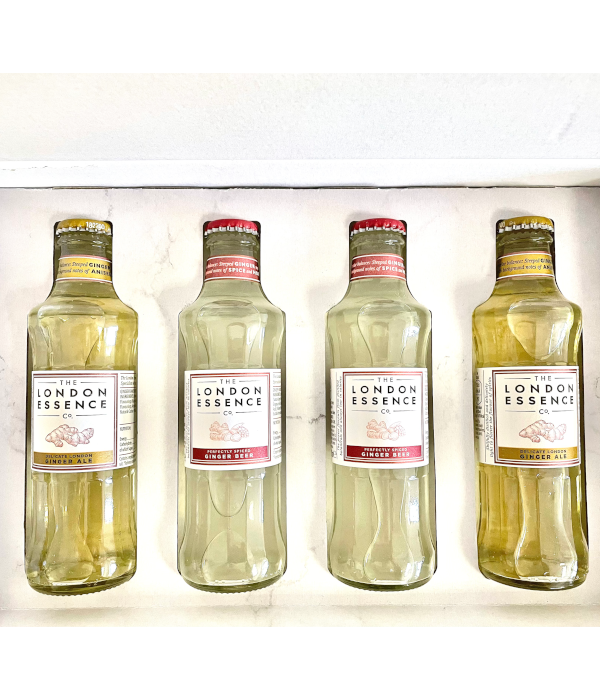 Coffret London essence - Ginger Ale - Ginger Beer 20cl x 4