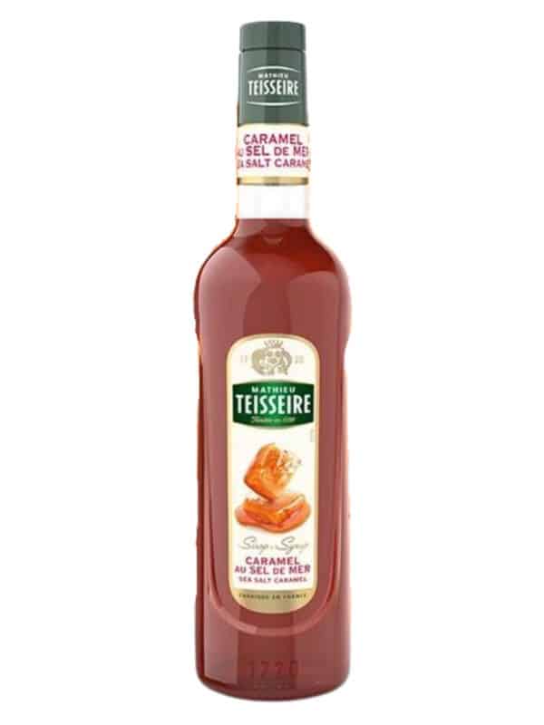 caramel au sel de mer sirop teisseire
