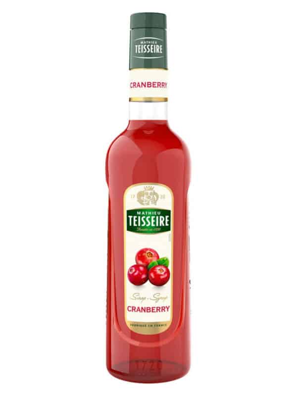 cranberry sirop teisseire
