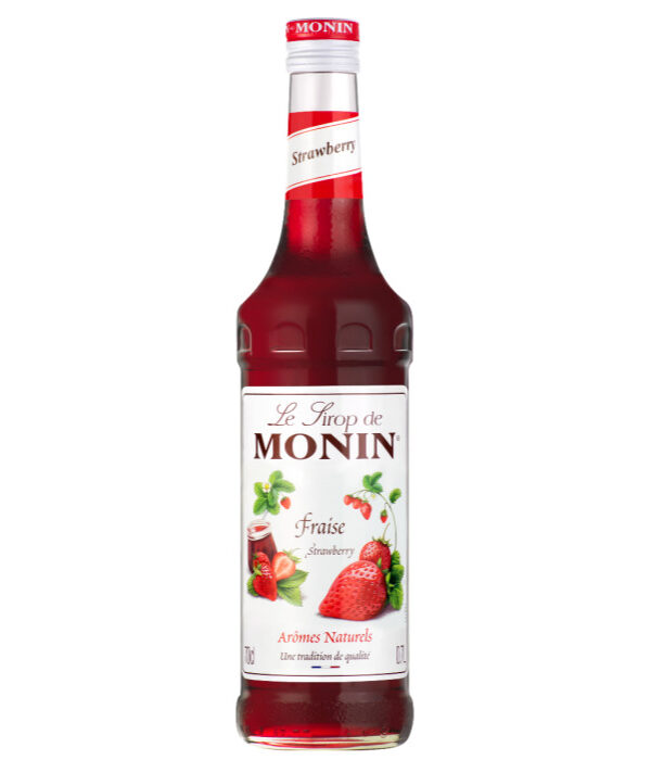 fraise sirop monin