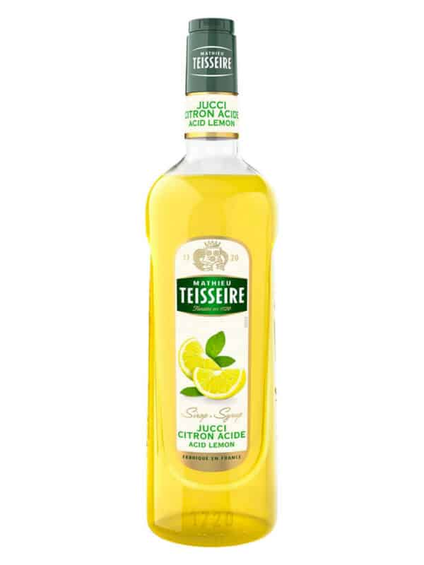 jucci citron sirop teisseire