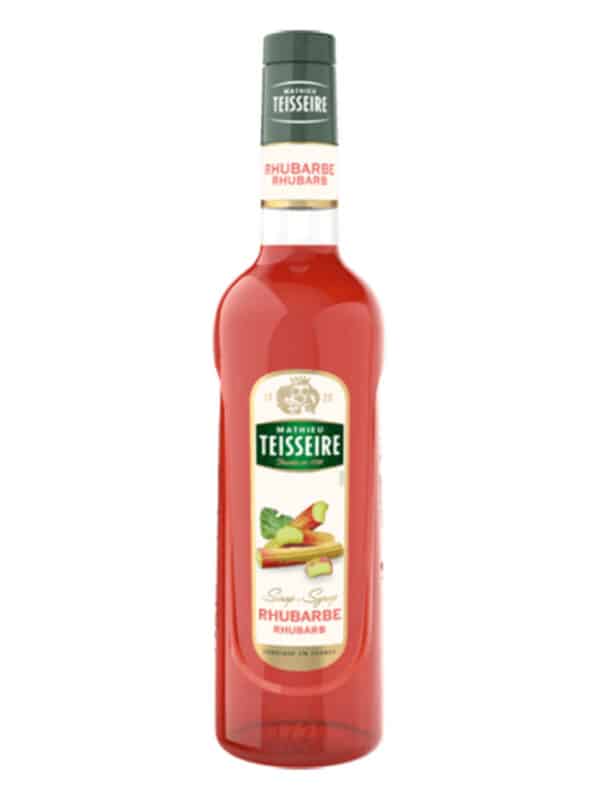 rhubarbe sirop teisseire