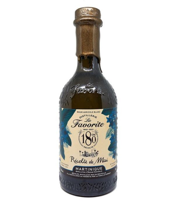 La Favorite – Rhum blanc - 180 ème récolte - mai 2022